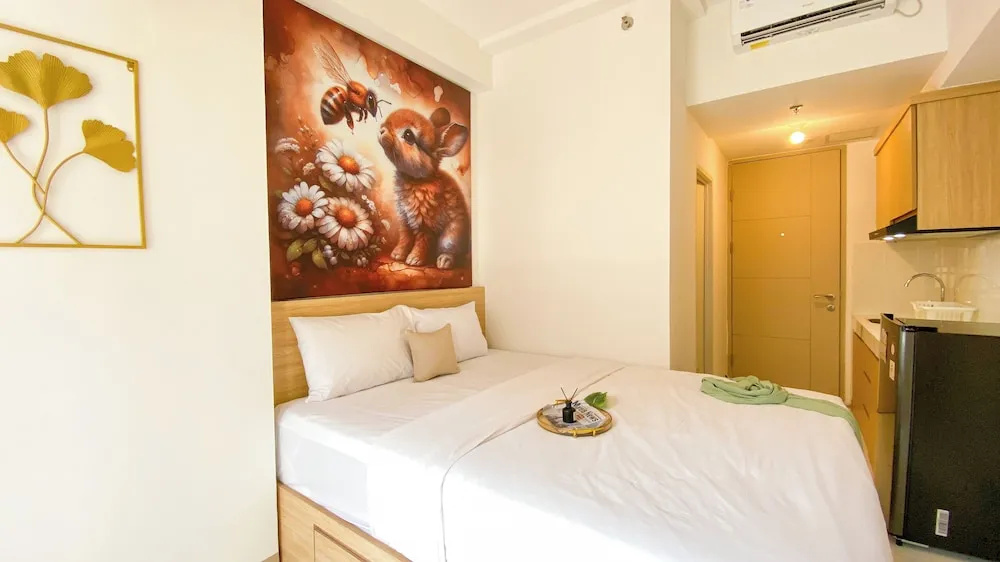 Comfy And Nice Studio Apartment Tokyo Riverside Pik 2