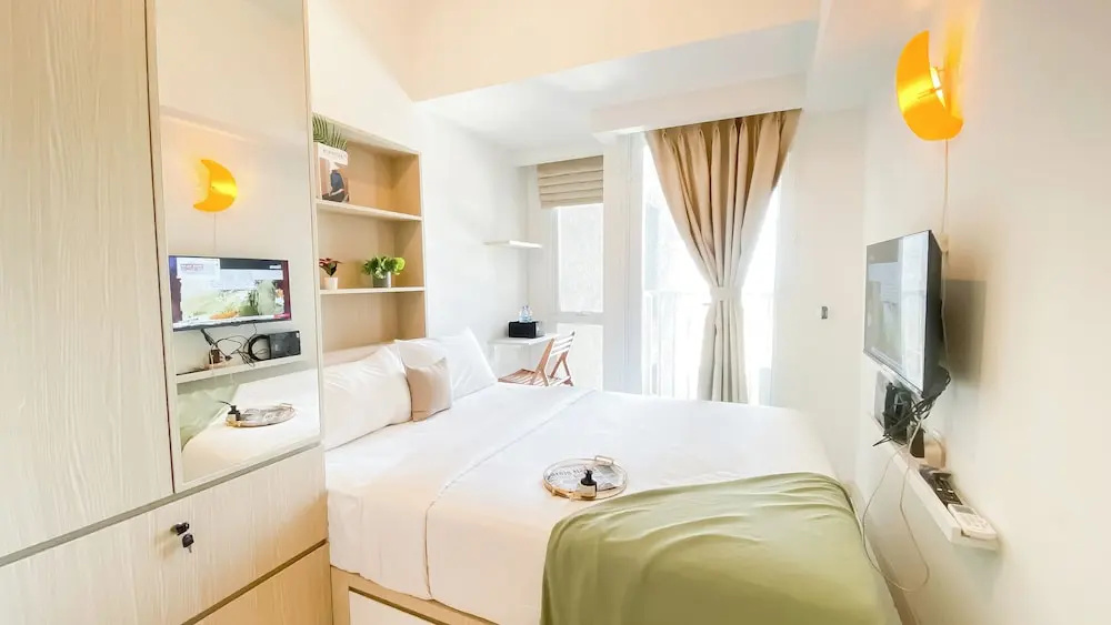 Cozy Living and Homey Studio at Apartment Tokyo Riverside PIK 2