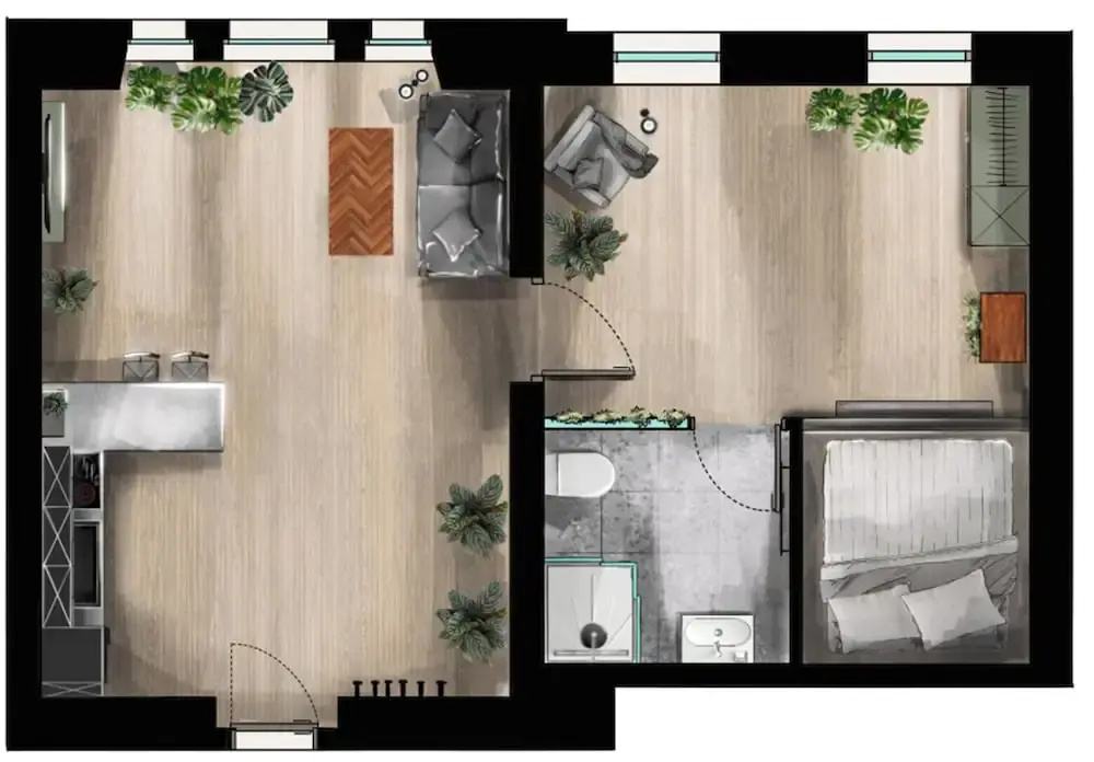Photo - Urban Jungle Apartments