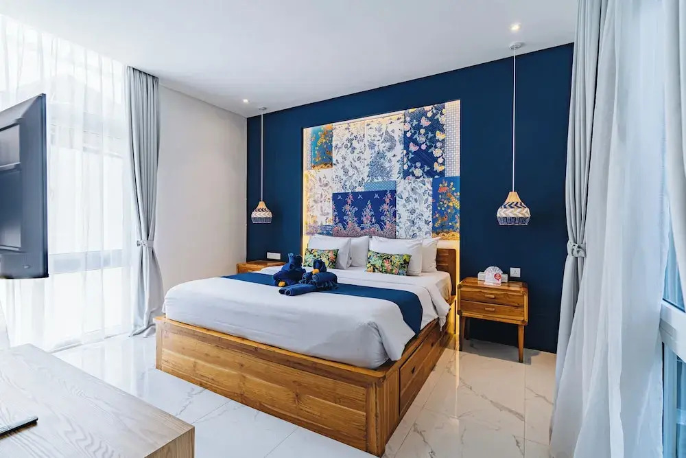 Foto - Omah Bleue - Designer 4 Bedrooms Villa in Canggu