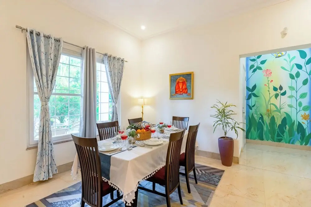 Foto - Alaya Stays 3 BHK Pet friendly with Pvt Pool - Daffodil