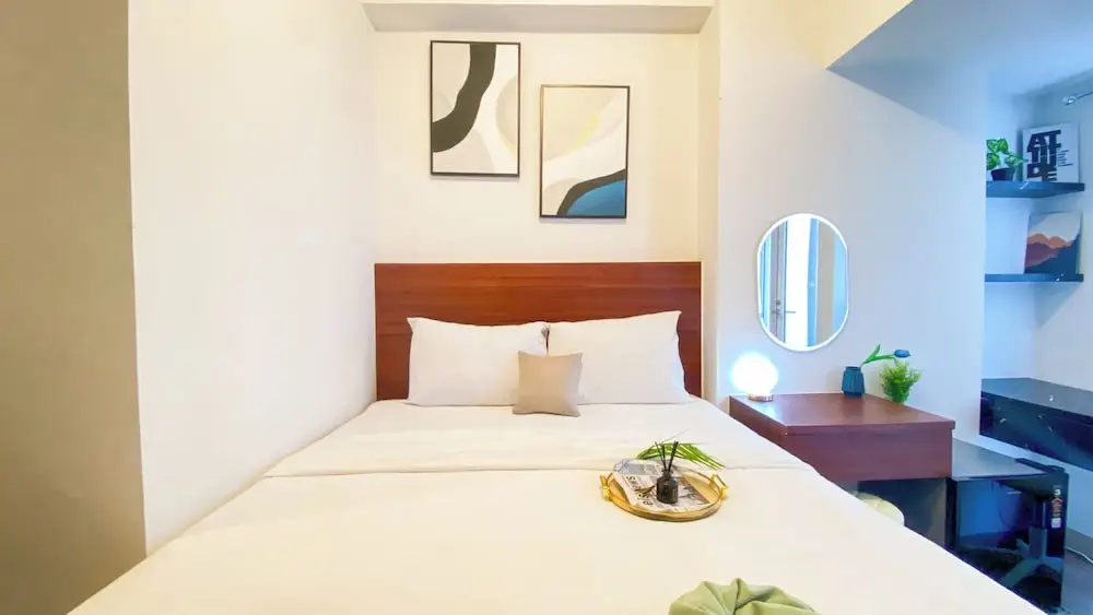 Modern And Scenic Studio At Tokyo Riverside Pik 2 Apartment