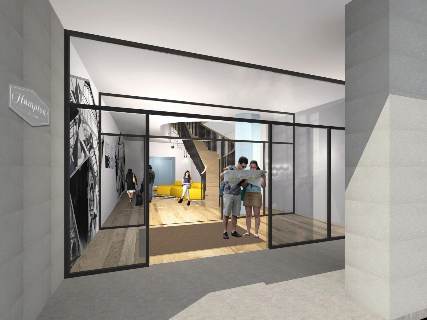 Foto - Hampton By Hilton Antwerp Central Station