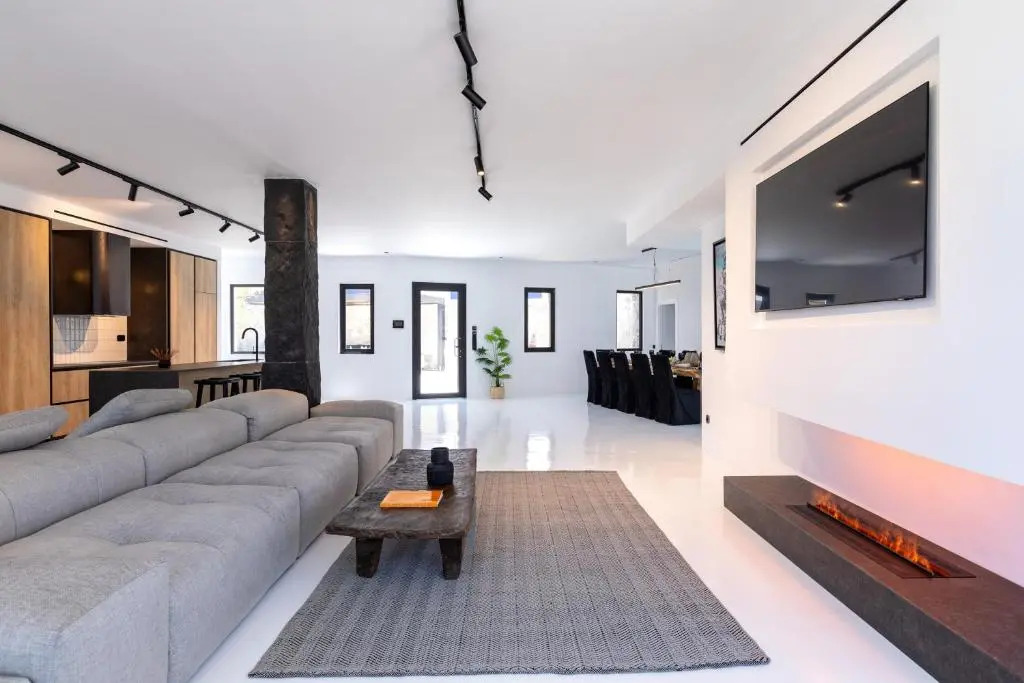 Foto - Mykonos Town Black Villa with Cave Heated Pool