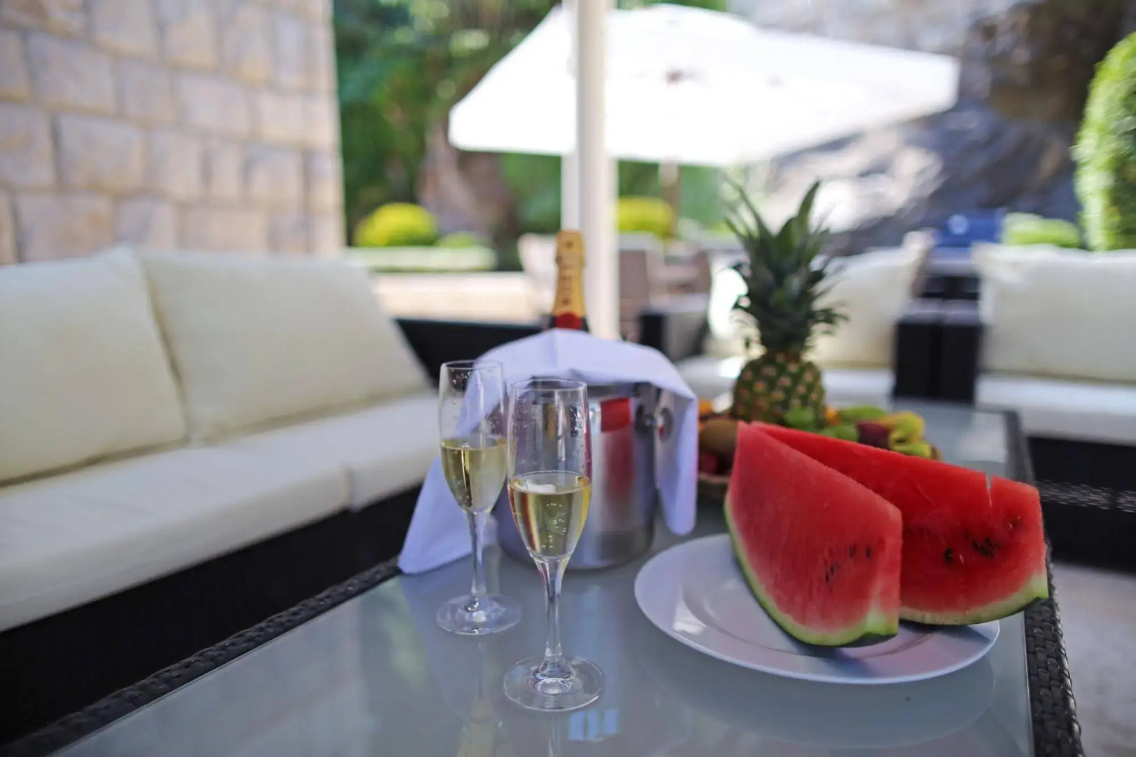 Foto - City Beach Villa with Pool and Sea View