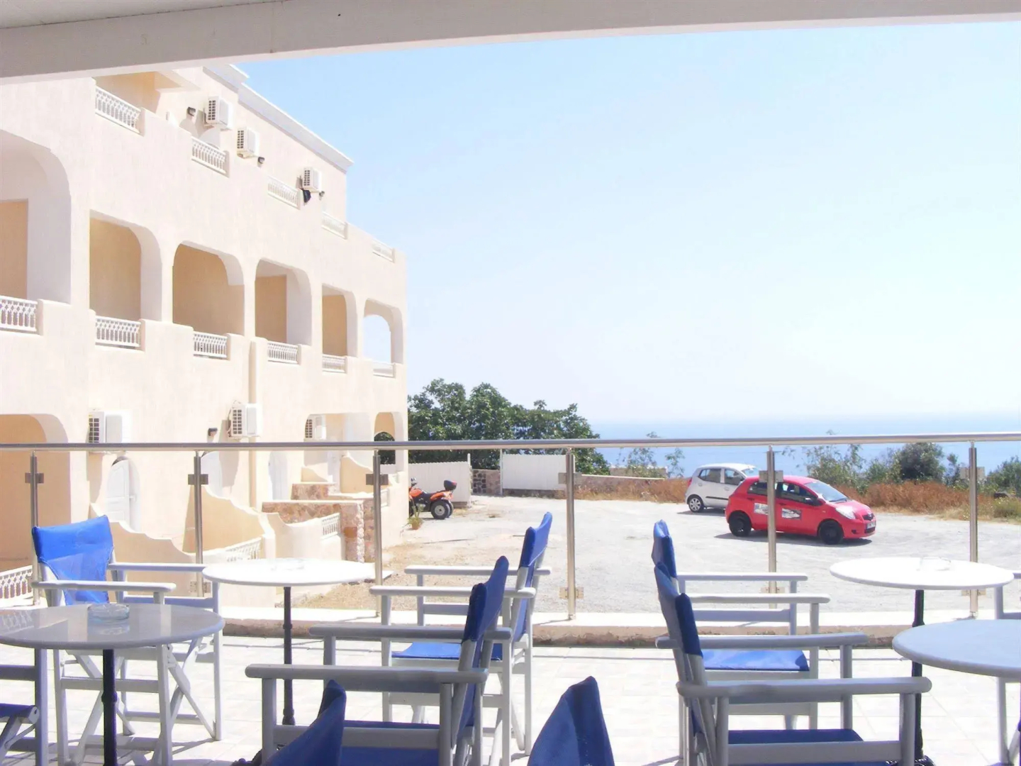 Photo - fira blue horizon