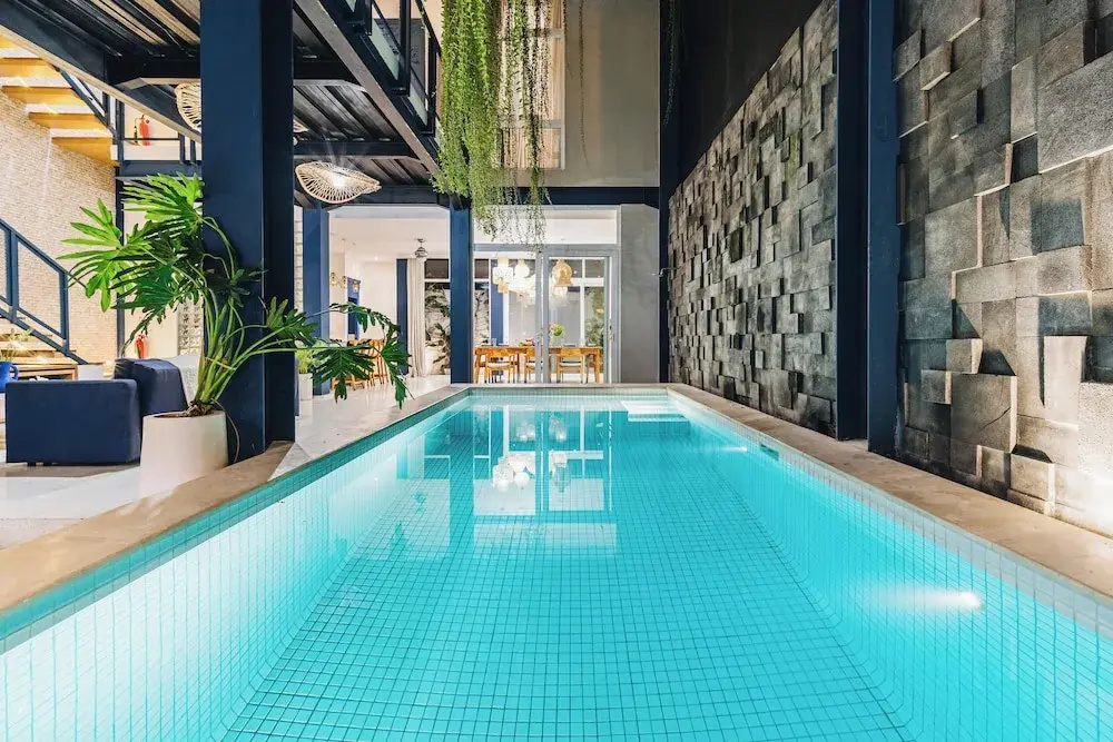 Foto - Omah Bleue - Designer 4 Bedrooms Villa in Canggu