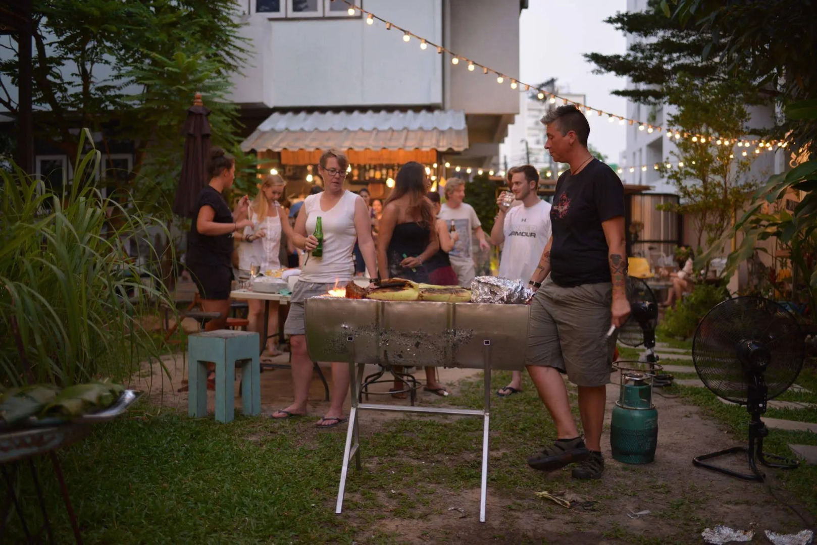 Foto - The Yard Bangkok Hostel