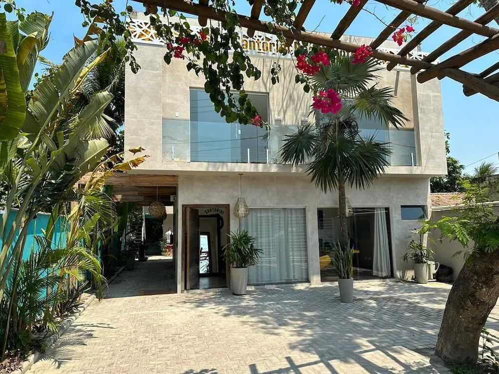 Foto - Santorini Beach Hotel - Frente Mar - Pé na Areia