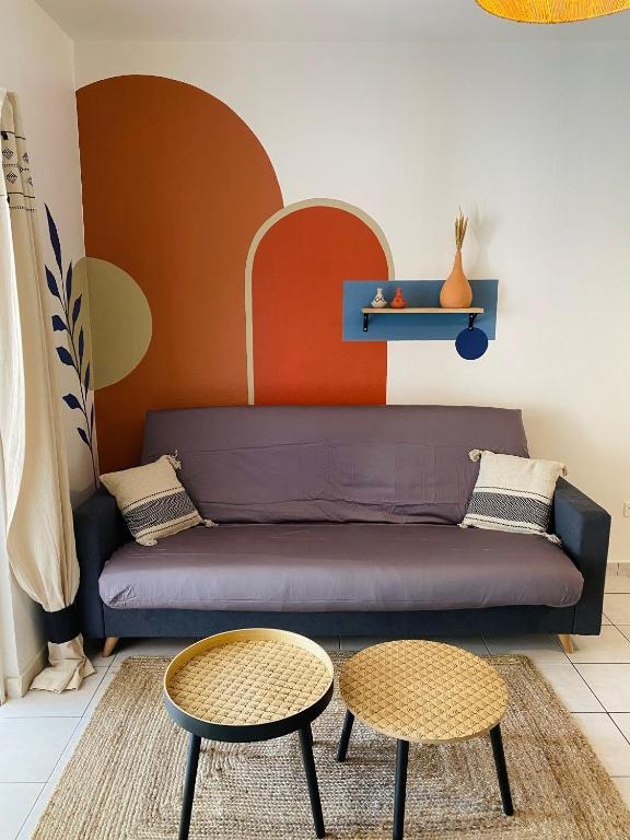 Appartement cosy a Grand Case, proche aeroport.