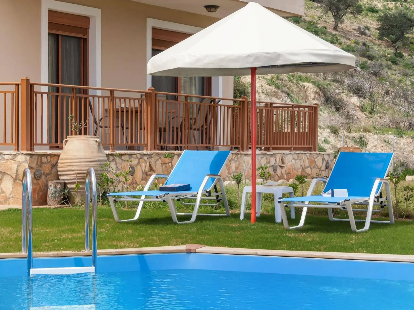 Foto - Triopetra Luxury Villas Fournou Lago