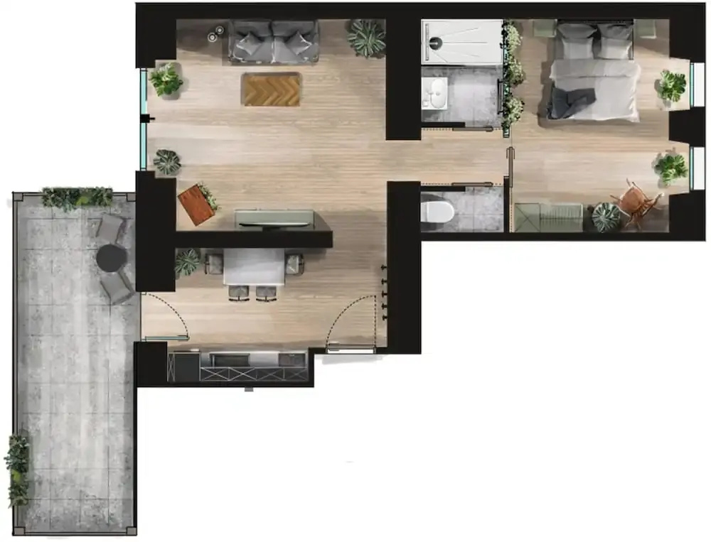 Photo - Urban Jungle Apartments