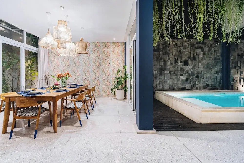 Foto - Omah Bleue - Designer 4 Bedrooms Villa in Canggu