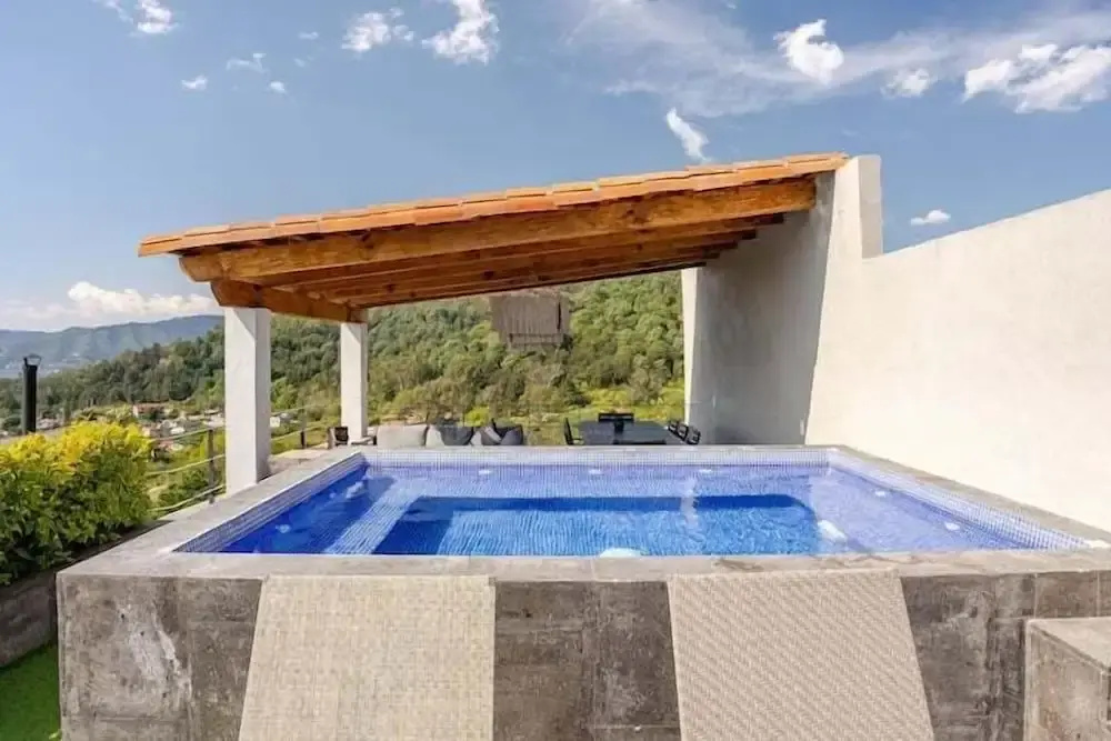 Foto - LUXO Casa en Valle de Bravo con jacuzzi y espectacular vista al lago