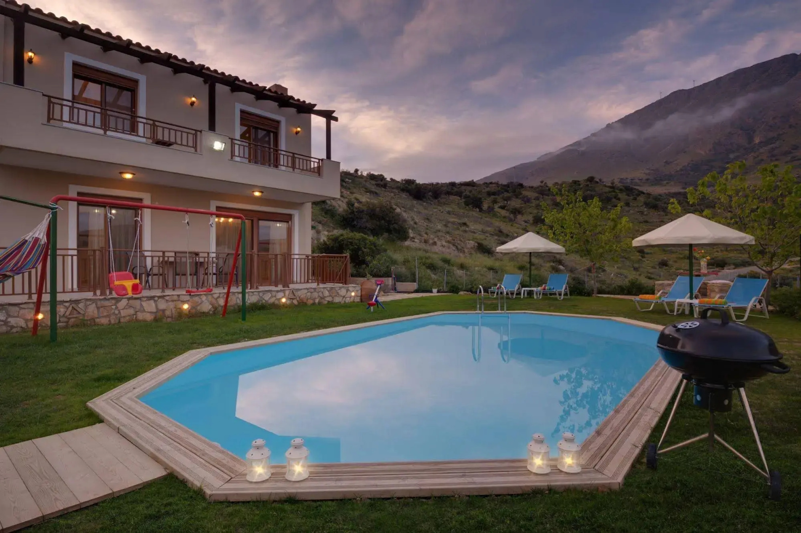 Foto - Triopetra Luxury Villas Fournou Lago