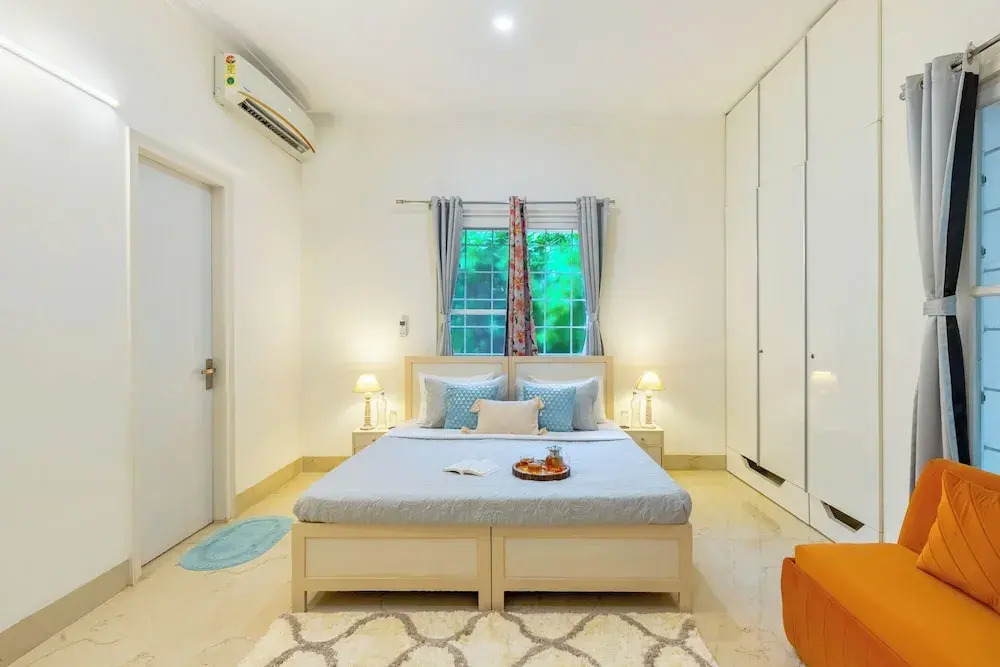 Foto - Alaya Stays 3 BHK Pet friendly with Pvt Pool - Daffodil