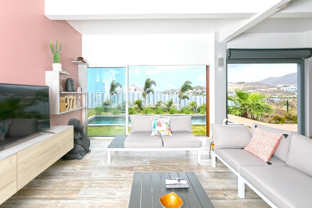 Villa with 2 Bedrooms in Saint Martin, with Private Pool, Enclosed Garden And Wifi - 2 Km From the Beach