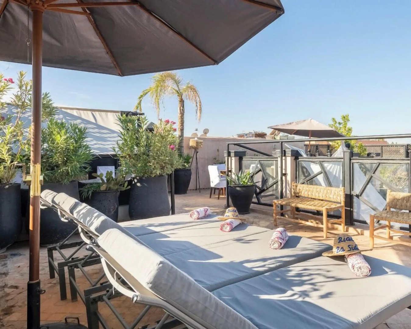 Photo - Riad Basidi piscine chauffée sur le toit de la médina