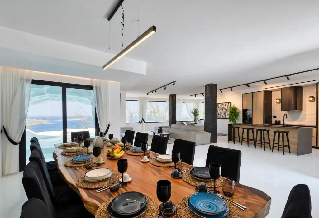 Foto - Mykonos Town Black Villa with Cave Heated Pool