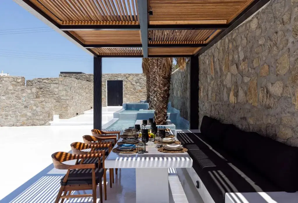 Foto - Mykonos Town Black Villa with Cave Heated Pool