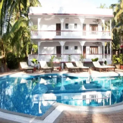 Отель Morjim Club Resort Индия, Морджим - отзывы, цены и фото номеров - забронировать отель Morjim Club Resort онлайн бассейн