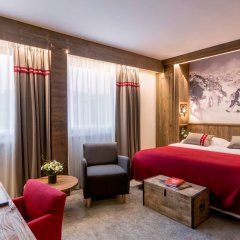 Отель Edelweiss Швейцария, Женева - 4 отзыва об отеле, цены и фото номеров - забронировать отель Edelweiss онлайн комната для гостей фото 3