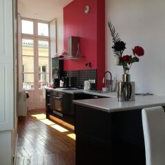 Отель Gîte, Luxueux appartement T3 dans le Triangle D'Or "LES GRANDS HOMMES" Bordeaux Франция, Бордо - отзывы, цены и фото номеров - забронировать отель Gîte, Luxueux appartement T3 dans le Triangle D'Or "LES GRANDS HOMMES" Bordeaux онлайн фото 27