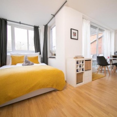 Studio Shiny - Zentral mit Balkon - Messe - Küche - Bild 1