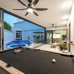 Pool Villa  Bathtub  Pool Table V215 - Bild 12