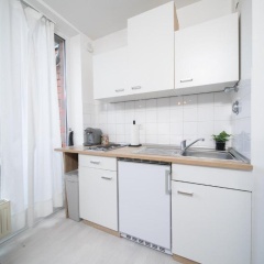 Studio Shiny - Zentral mit Balkon - Messe - Küche - Bild 11