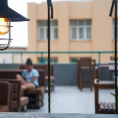 outside