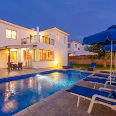 Отель Villa Seashore One Large Private Pool Walk to Beach Sea Views A C Wifi - 3150 Кипр, Аргака - отзывы, цены и фото номеров - забронировать отель Villa Seashore One Large Private Pool Walk to Beach Sea Views A C Wifi - 3150 онлайн фото 50
