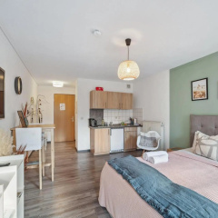 City und Bahnhof Nähe Apartment mit Terrasse, TV und Internet - Bild 1