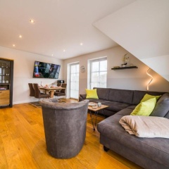 Südstrandhus Urlaub mit Hund Wohnung 3 oben - Bild 1