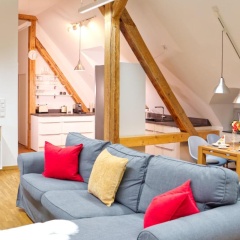 BohnApartments Altstadt-Loft - 85 qm mit Wasserbett, Parkplatz - Bild 3