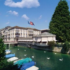 Отель Baur au Lac Швейцария, Цюрих - отзывы, цены и фото номеров - забронировать отель Baur au Lac онлайн приотельная территория