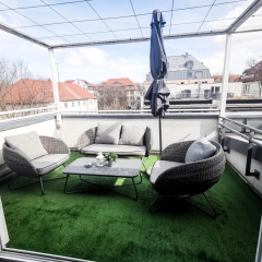 Leipzig Residenz Goethe Apartment mit Whirlpool und 2 Dachterrassen - Bild 6