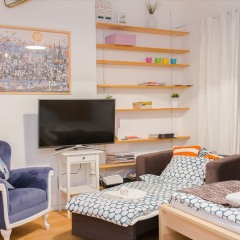 Wyzwolenia Studio for 3 (A13) in Warsaw, Poland from 89$, photos, reviews - zenhotels.com guestroom photo 5