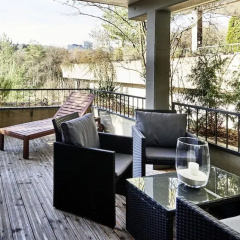 Kliniknahe 2-Zimmer Whg, große Terrasse im Grünen - Bild 9