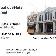 Fomecs Boutique Hotel, Jonker Street