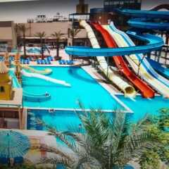 Отель Hurgada Mirage Beach Chalet & Aqua Park Египет, Хургада - отзывы, цены и фото номеров - забронировать отель Hurgada Mirage Beach Chalet & Aqua Park онлайн бассейн фото 2