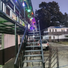 outside