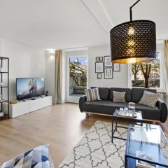 Stadtwohnung am Wasser I Terrasse mit Rheinblick I NETFLIX I APPLE TV - Bild 5
