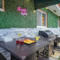 Happy Escape, 15 Min to Beach, Massage Shower Jets, Bar, and BBQ - Bild 10