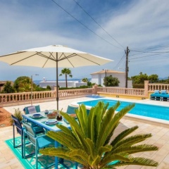 Villa With 3 Bedrooms in Llucmajor, With Wonderful sea View, Private P - Bild 12