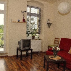 3-Raum-Fewo-Dresden-Zentrum-Balkon-Blick-auf-Altstadt-L10 - Bild 5