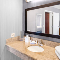 1 Bedroom Double Suite full double bed
