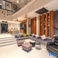 *3BrVilla with Rooftop, Pool and Sea View V160 - Bild 1