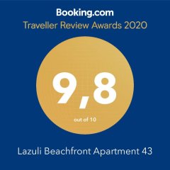 Отель Lazuli Beachfront Apartment 43 Кипр, Ларнака - отзывы, цены и фото номеров - забронировать отель Lazuli Beachfront Apartment 43 онлайн фото 20