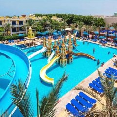 Отель Hurgada Mirage Beach Chalet & Aqua Park Египет, Хургада - отзывы, цены и фото номеров - забронировать отель Hurgada Mirage Beach Chalet & Aqua Park онлайн бассейн фото 3